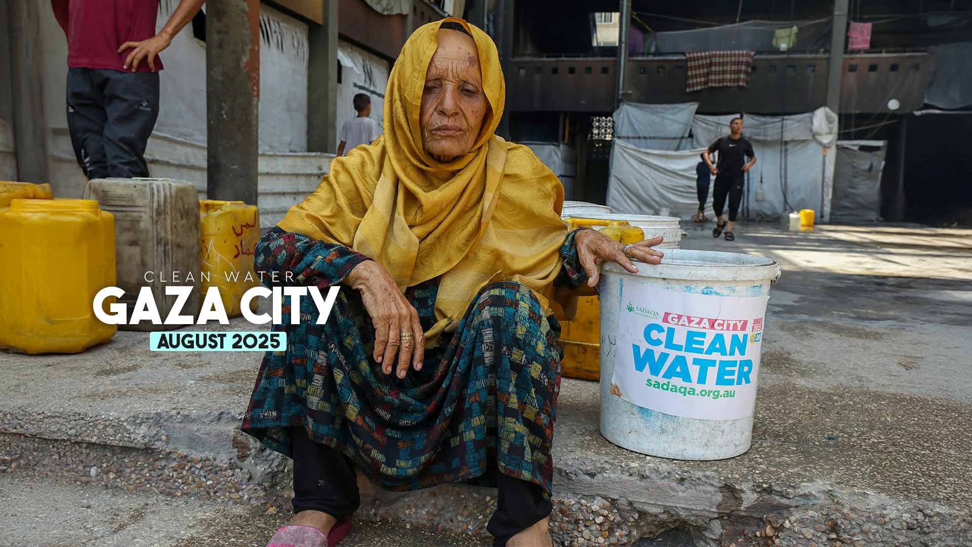 Gaza Water August 2025