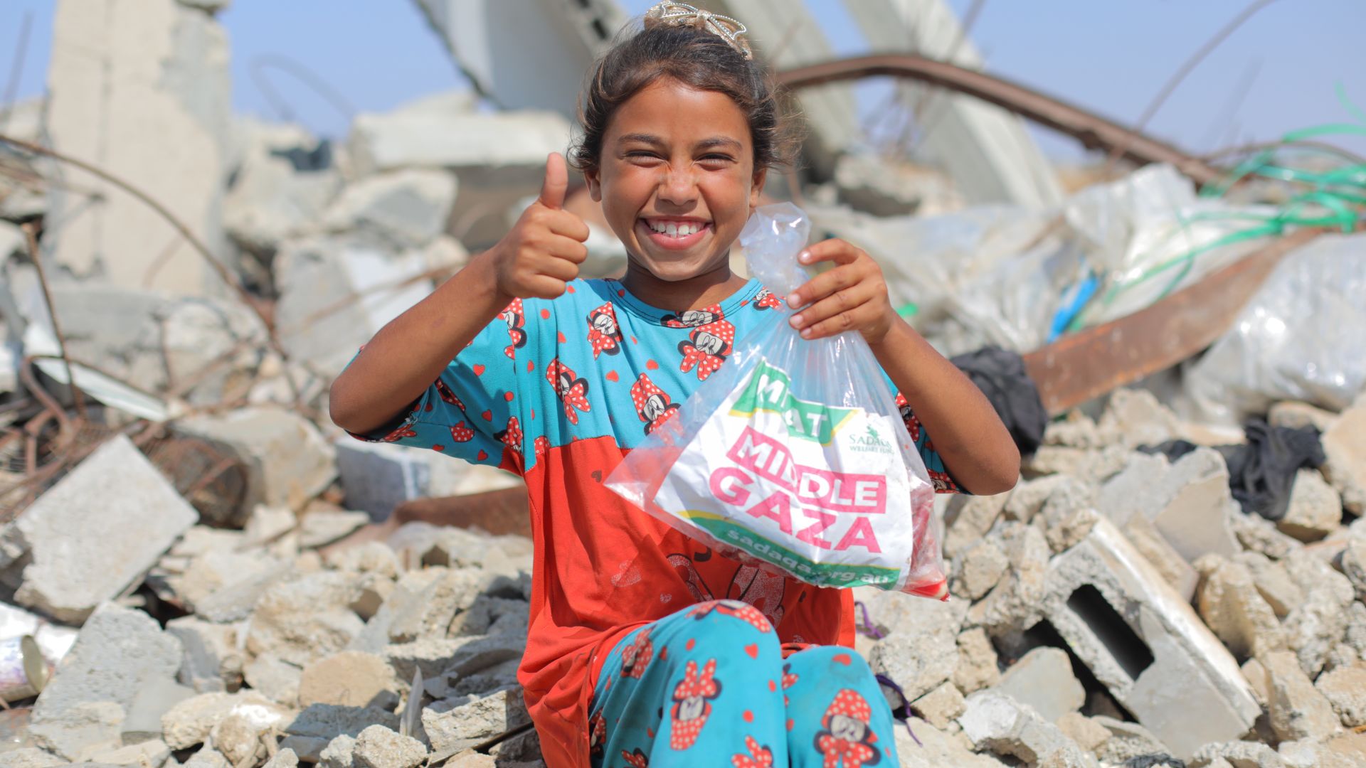 Gaza Meat Distribution 2